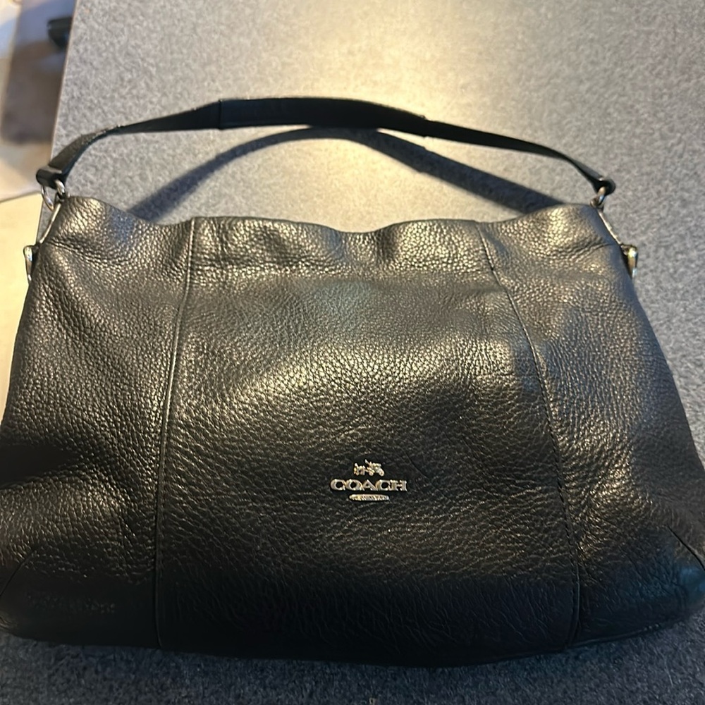 Coach Hobo 2way leather bag EUC